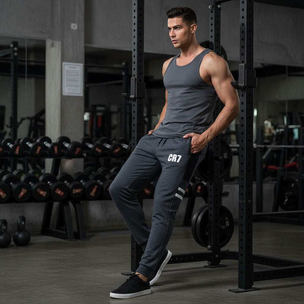 CR7 Zipper Jogger Trouser