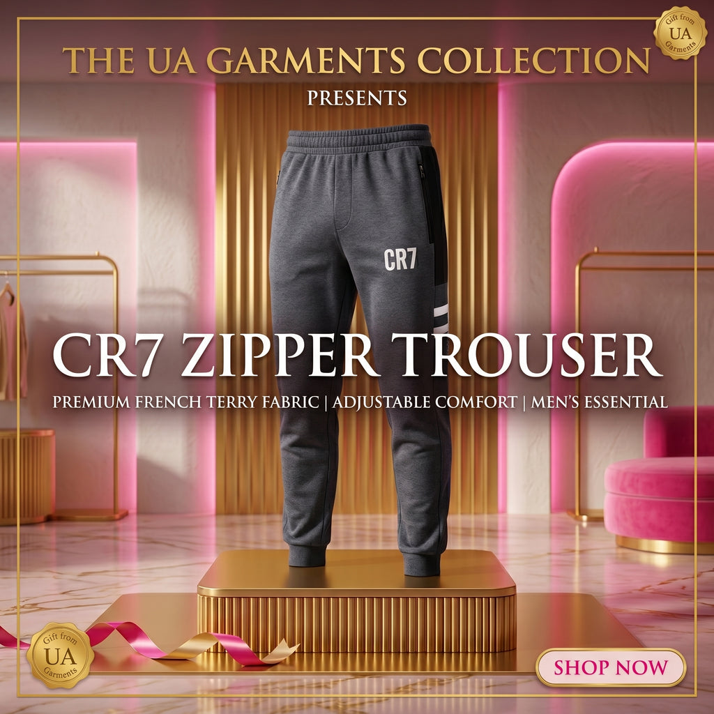 CR7 Zipper Jogger Trouser
